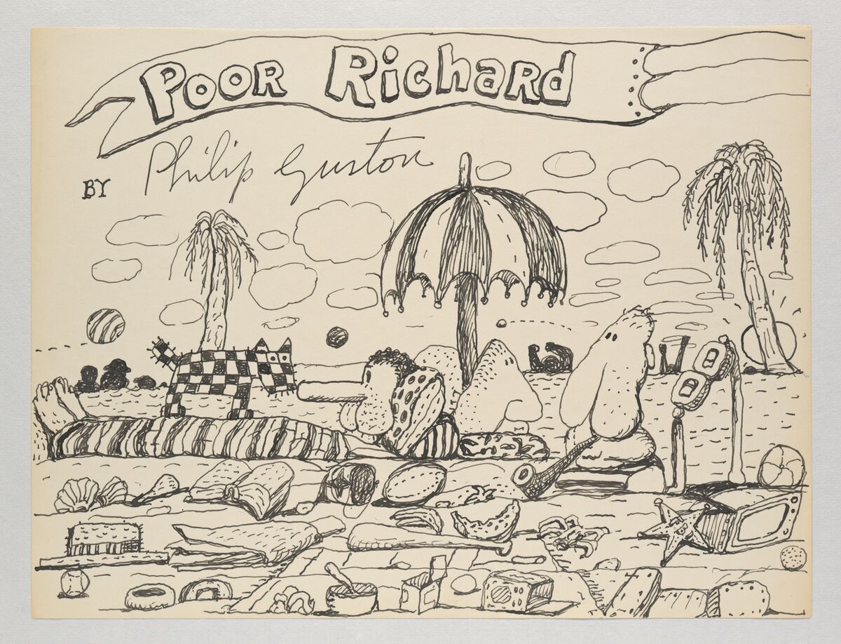 Laughter in the Dark, Drawings from 1971 & 1975 - Philip Guston